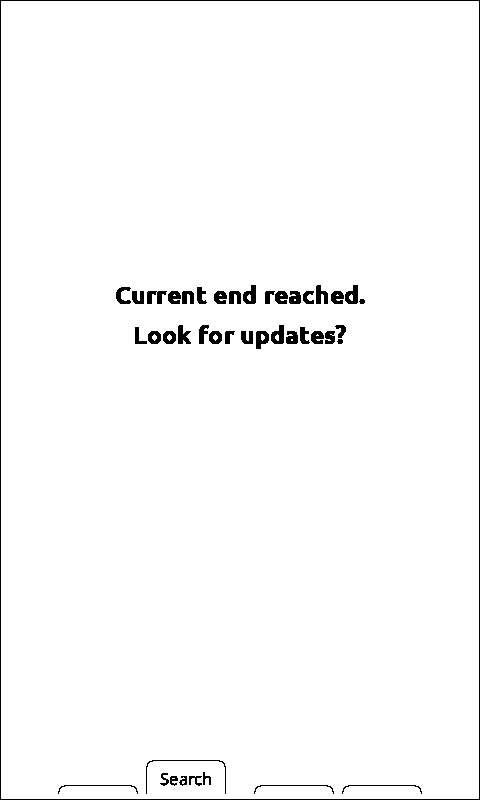 End of Book - Chapter Update