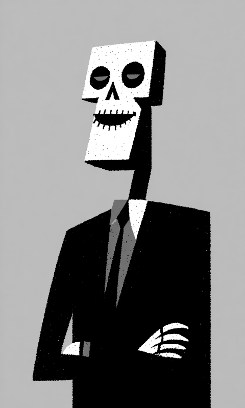 happy cubic skeleton