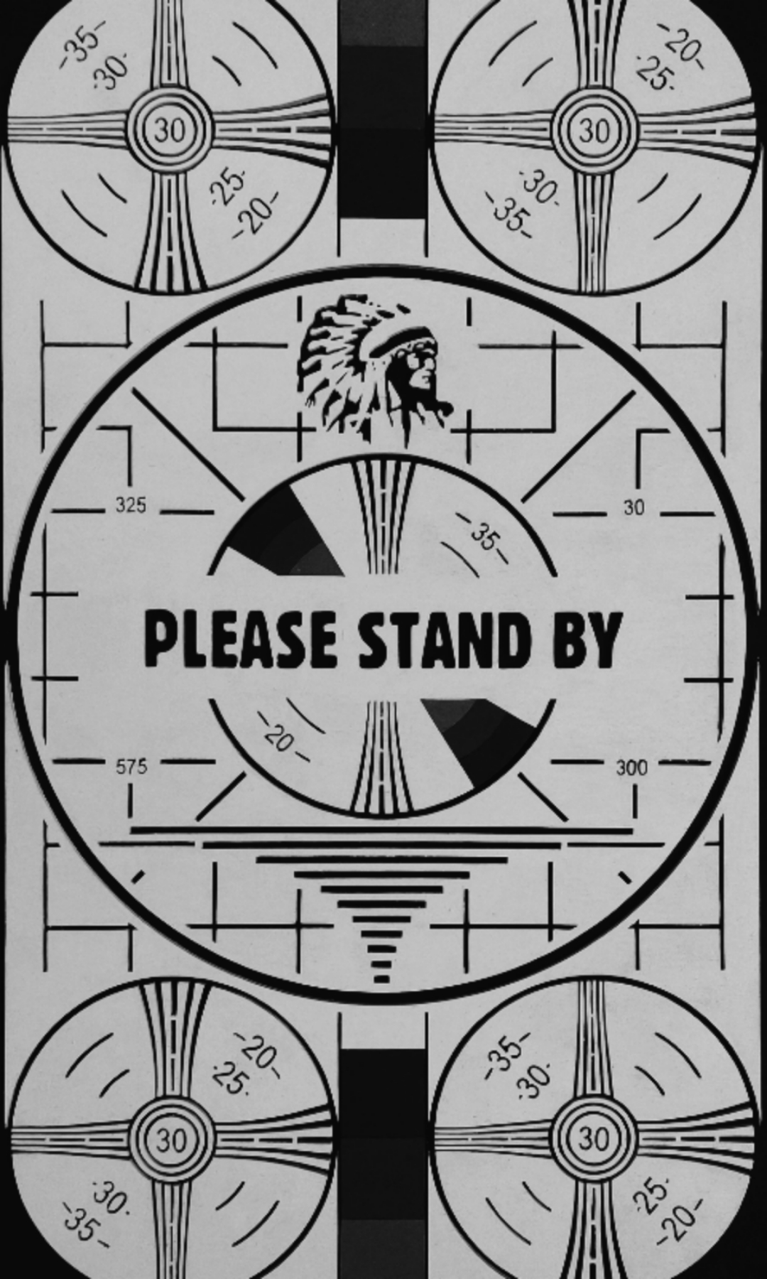 Fallout- Please stand by - test pattern