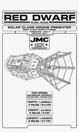 Red dwarf stat sheet - white