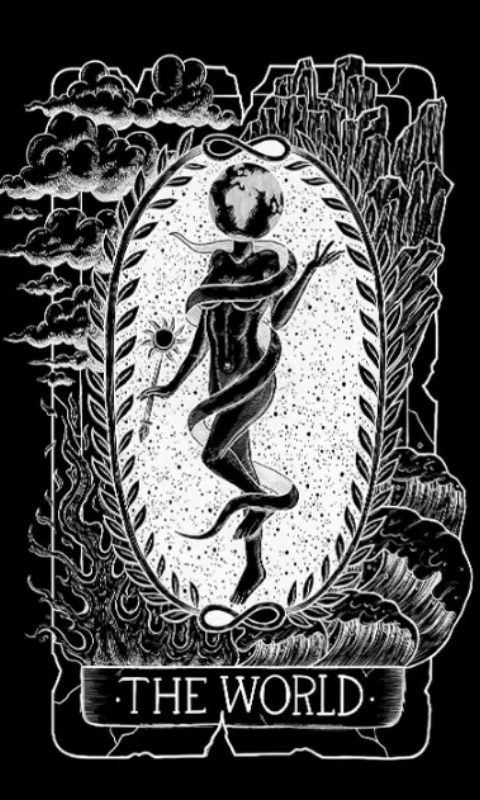 The World - Tarot [Dark Mode]