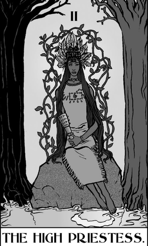 Mage Tarot - II The High Priestess