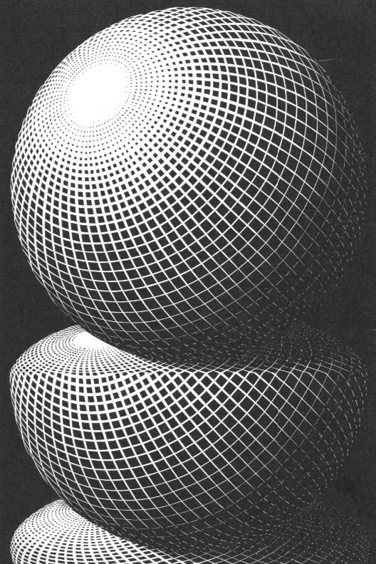 M.C. Escher Three Spheres