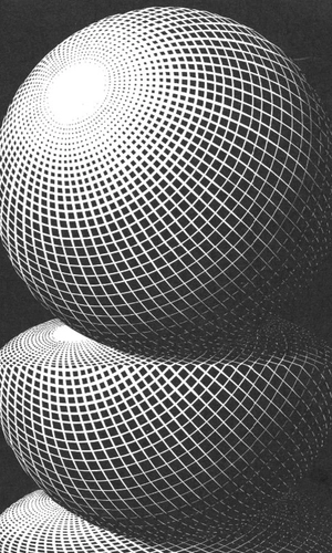 M.C. Escher Three Spheres