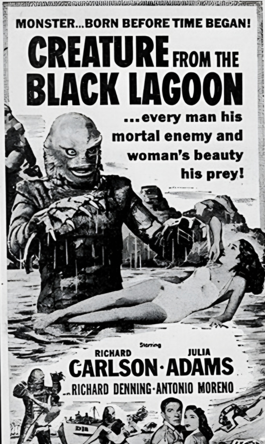 Creature from the black lagoon