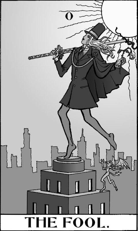 Mage Tarot - 0 The Fool