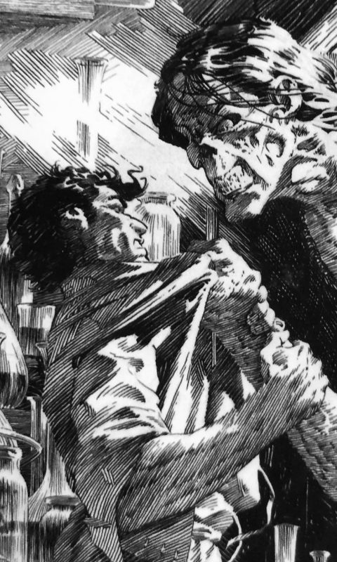 Frankenstein - Bernie Wrightson - I Shall Be With You