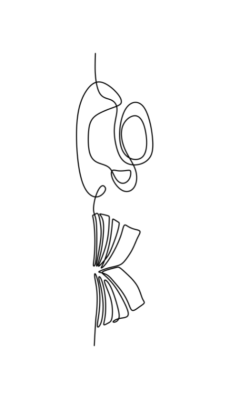 One line (horizontal)
