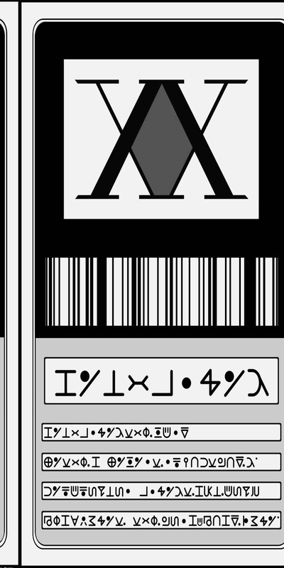 HunterXHunter License