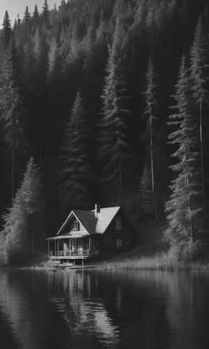 House on a lake