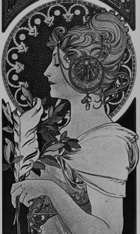 Alphonse Muncha - La Plume / The Pen