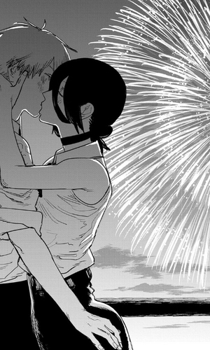 reze and denji fireworks