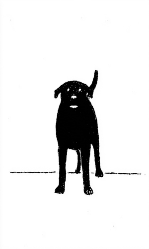 Black Lab Minimal
