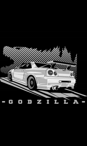 Skyline Godzilla