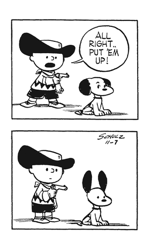 Snoopy Put 'Em Up