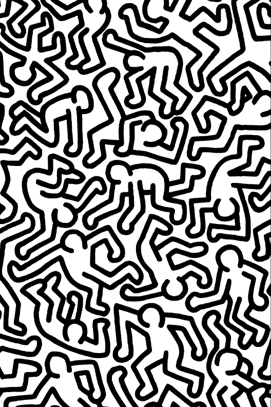 Keith Haring People Light