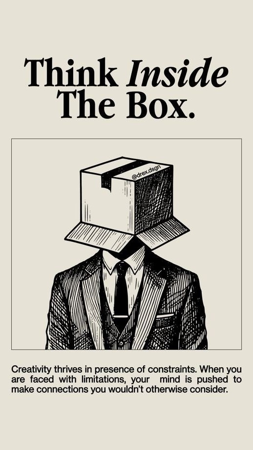 Think inside the box