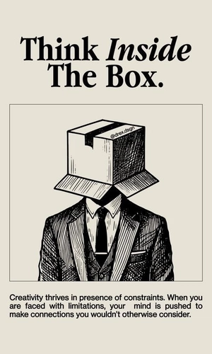 Think inside the box