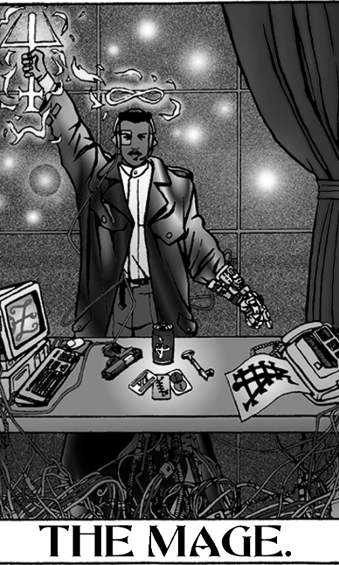 Mage Tarot - 1 The Mage