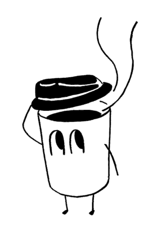 Hat and Coffee