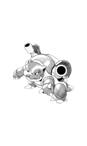 Blastoise - 1998 Illustration