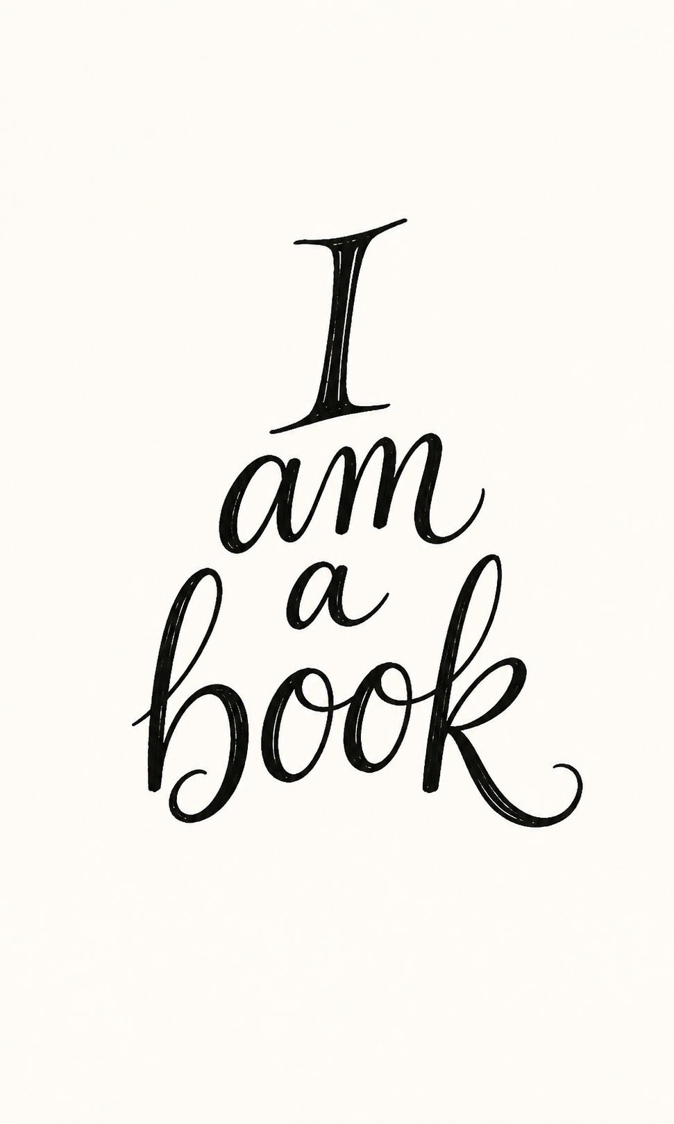 I am a book