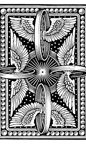 Winged Wheel Card Back