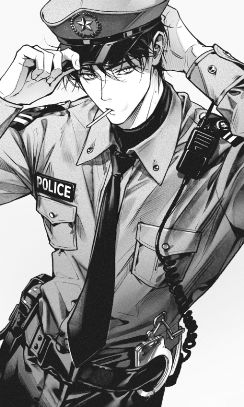 Policeman OC by @dal_li_0130