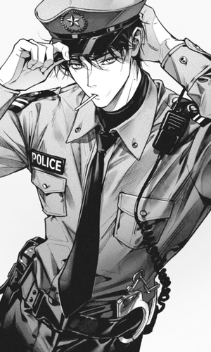 Policeman OC by @dal_li_0130