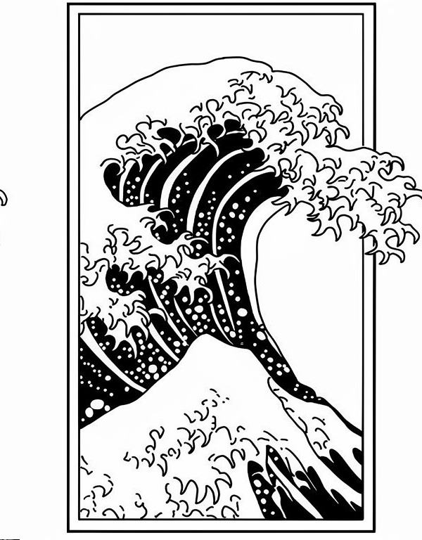 Kanagawa Wave Centered