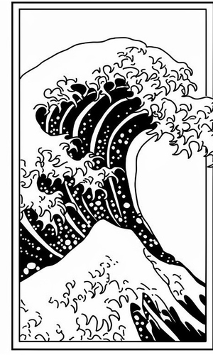 Kanagawa Wave Centered