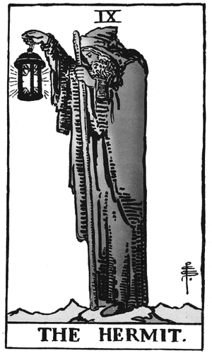 The Hermit - White Background