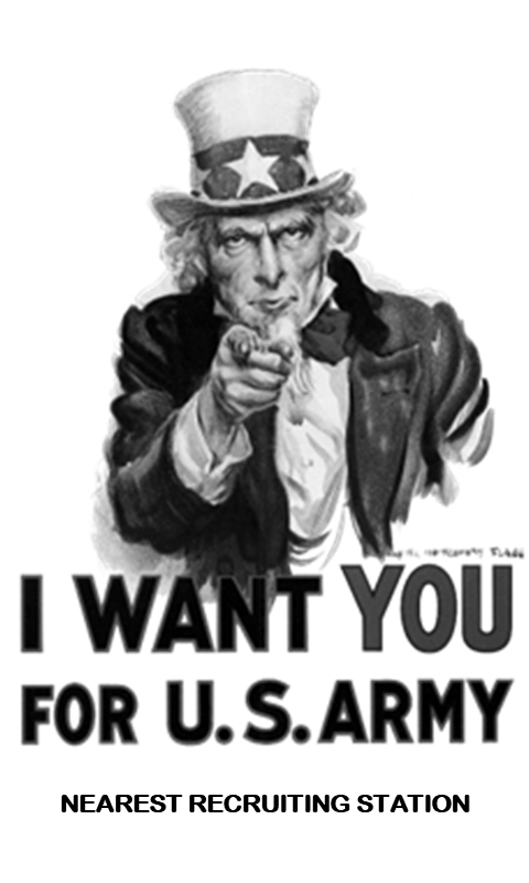 WW II Uncle Sam Poster