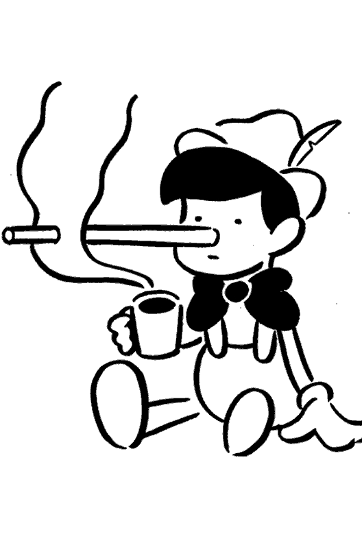 Pinocchio and Coffee