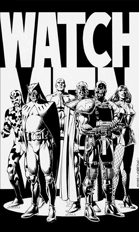 WATCHMEN - David Gibbons Poster