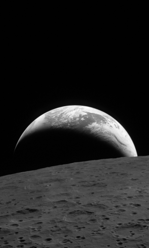 Earthset from Artemis II