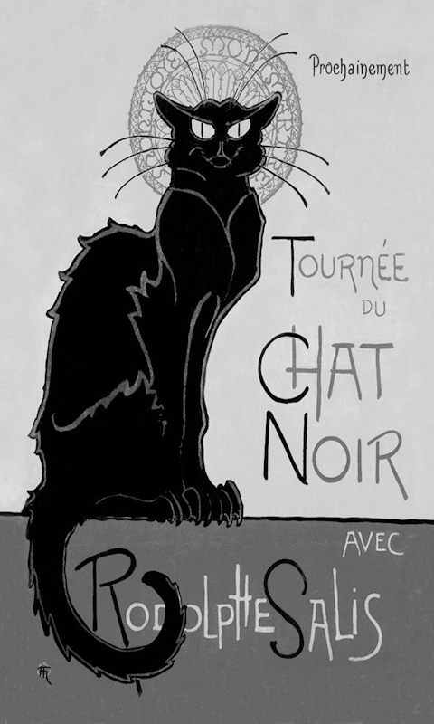 Vintage Black Cat