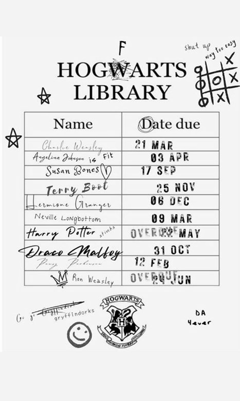 Hogwarts Library