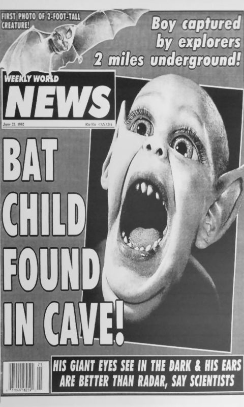 Bat Boy - Weekly World News
