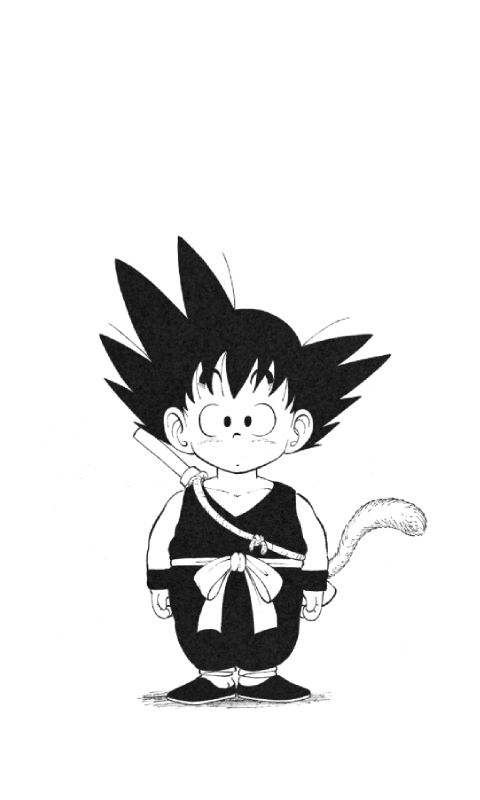 kid goku // dragon ball