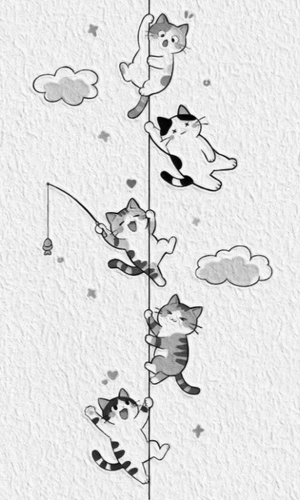 Dancing cat