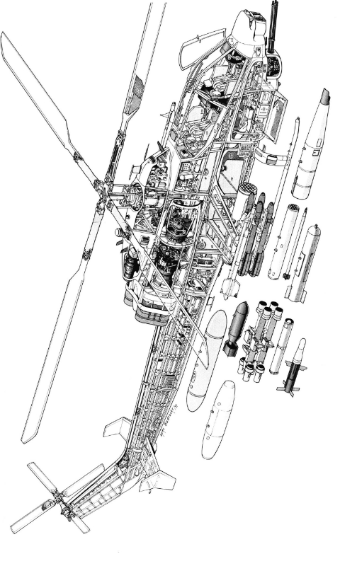 Helicopter Cutaway