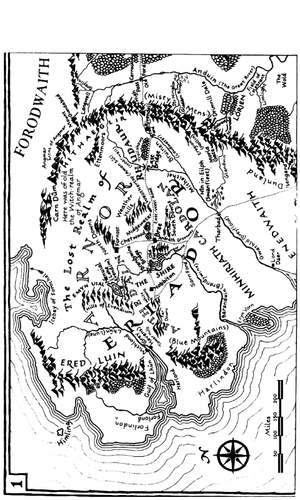 Middle Earth Map Quadrant 1