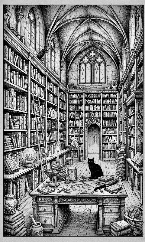 Mysterious Library