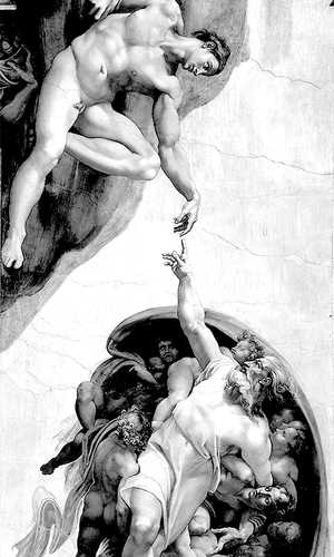 Creation of Adam (Landscape)