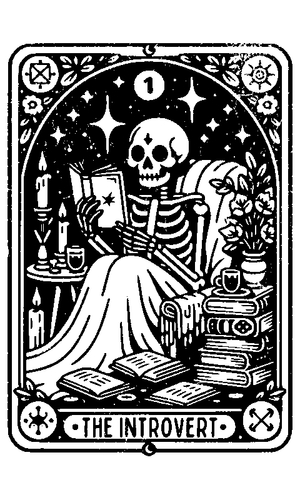 tarot card - the introvert