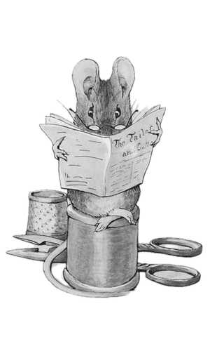 Beatrix Potter Tailor of Gloucester Mouse