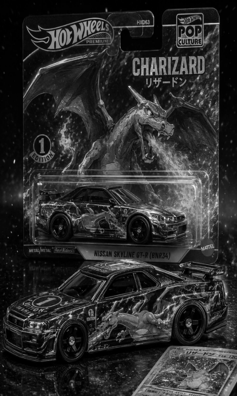 Hot Wheels Charizard