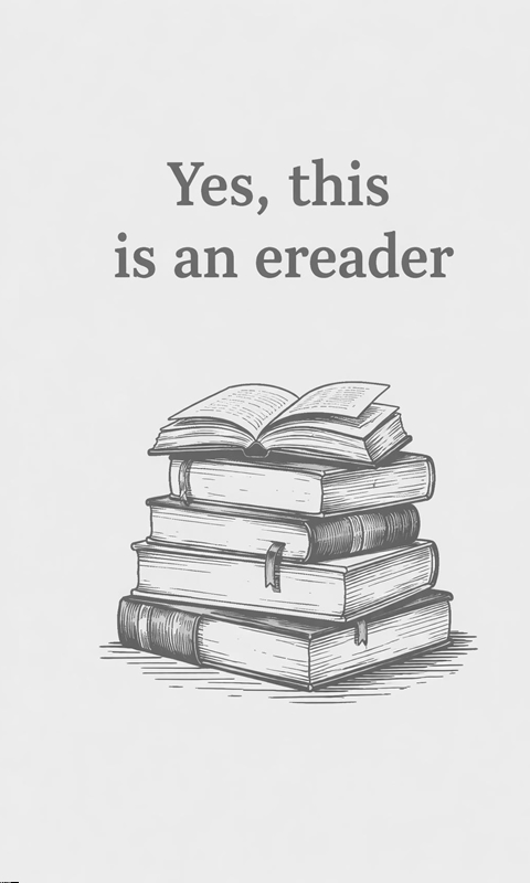 Yes, this is an ereader
