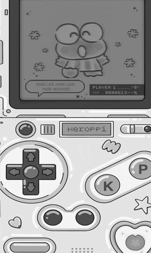 Keroppi Sanrio Gameboy